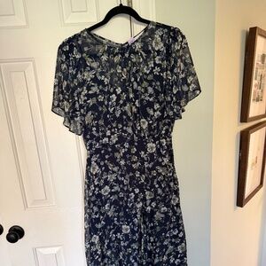 ASTR high/low midi dress